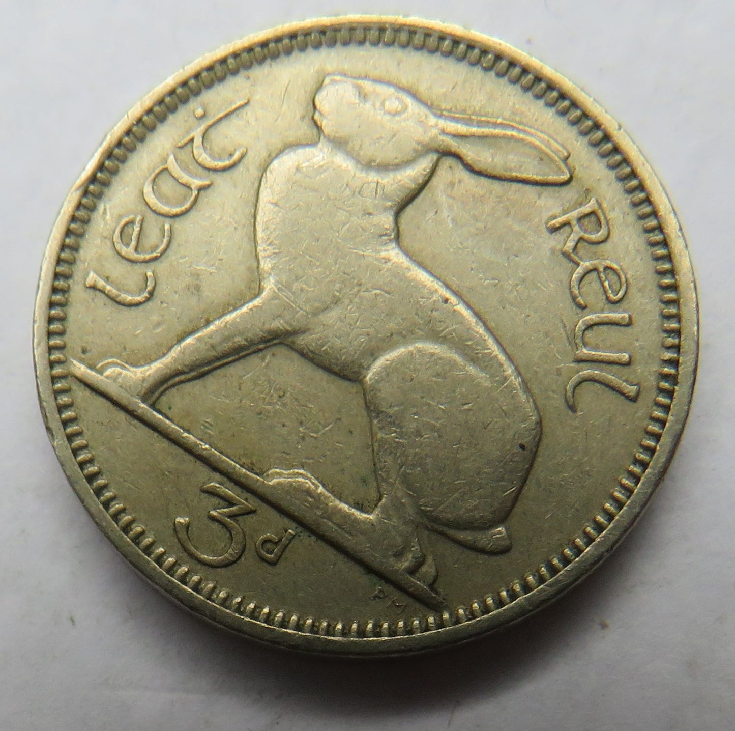 1948 Ireland Eire Threepence Coin