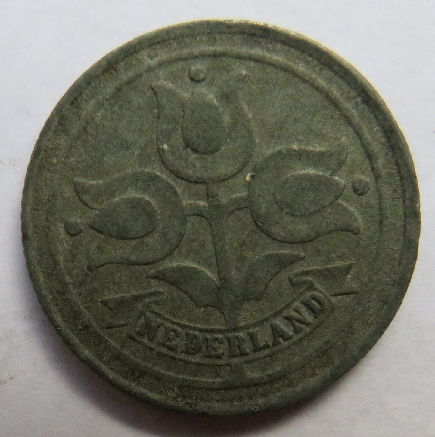 1942 Netherlands 10 Cents Coin