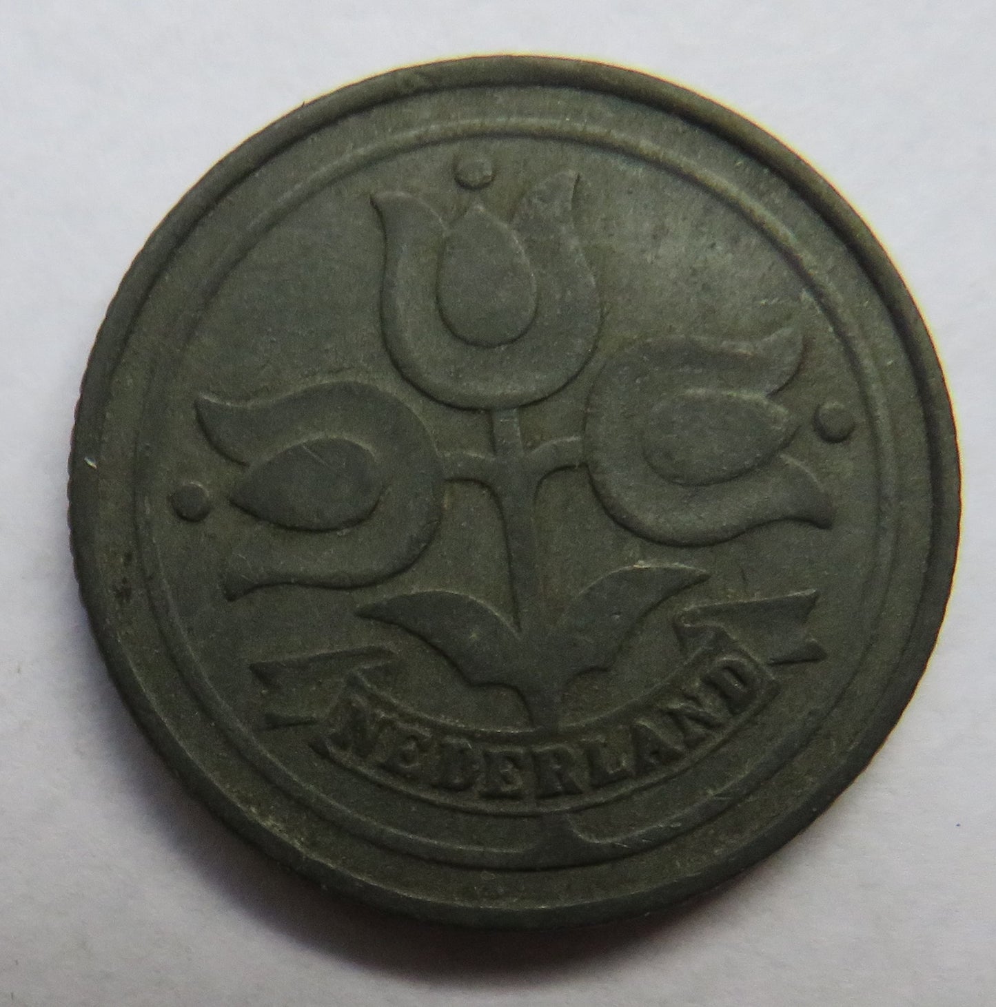 1942 Netherlands 10 Cents Coin