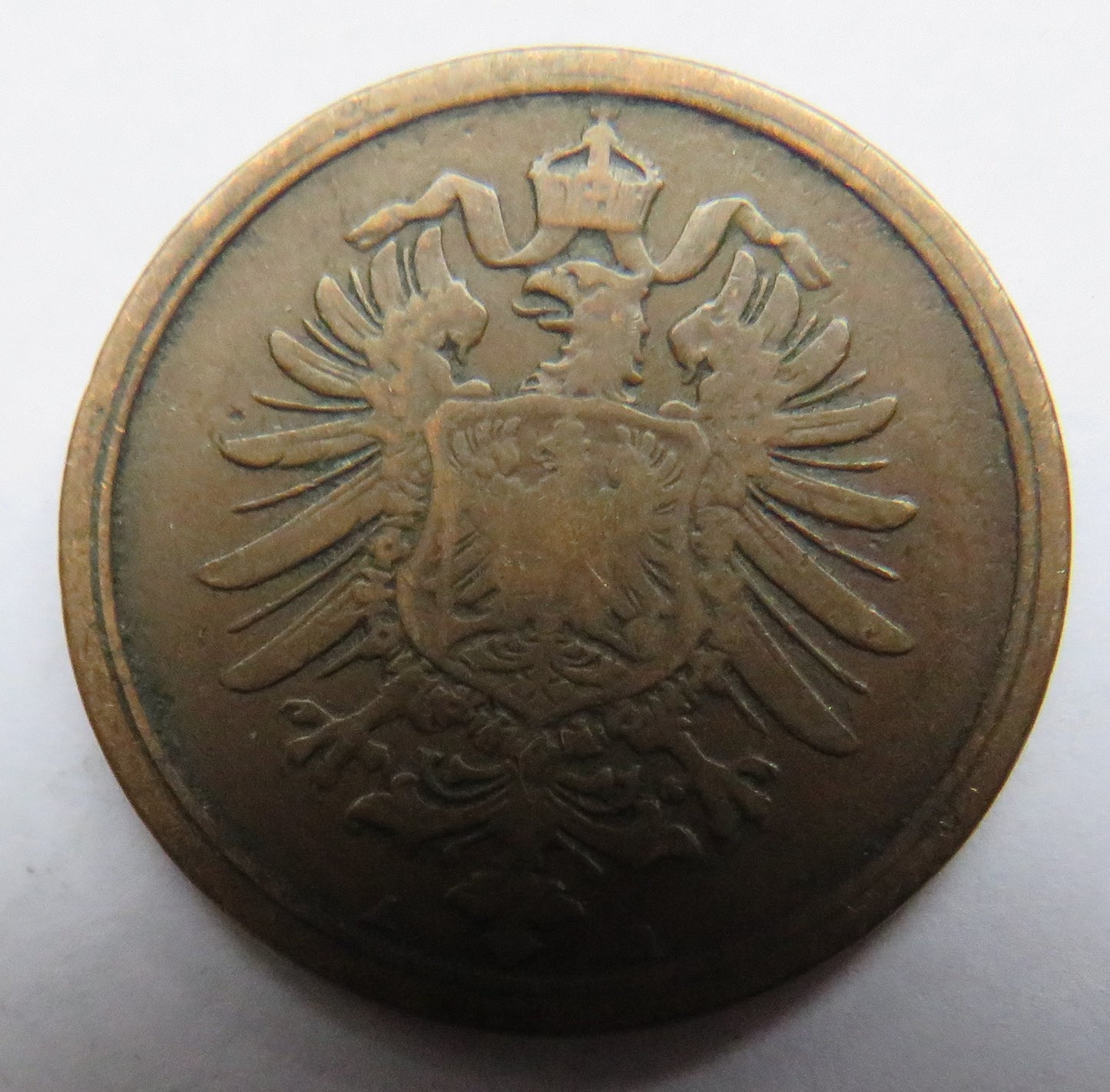 1875-A Germany 2 Pfennig Coin