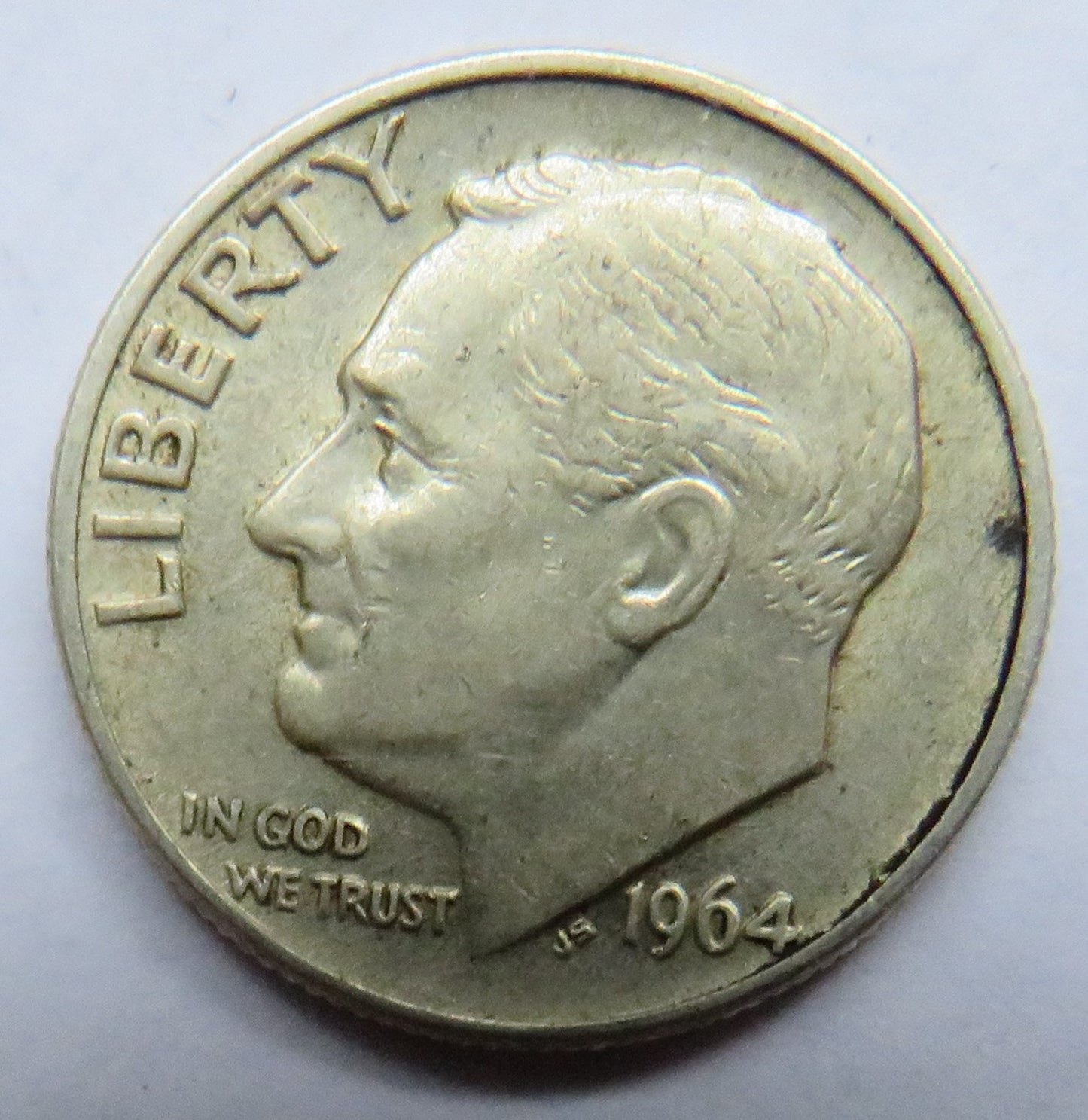 1964 USA Silver Roosevelt Dime Coin