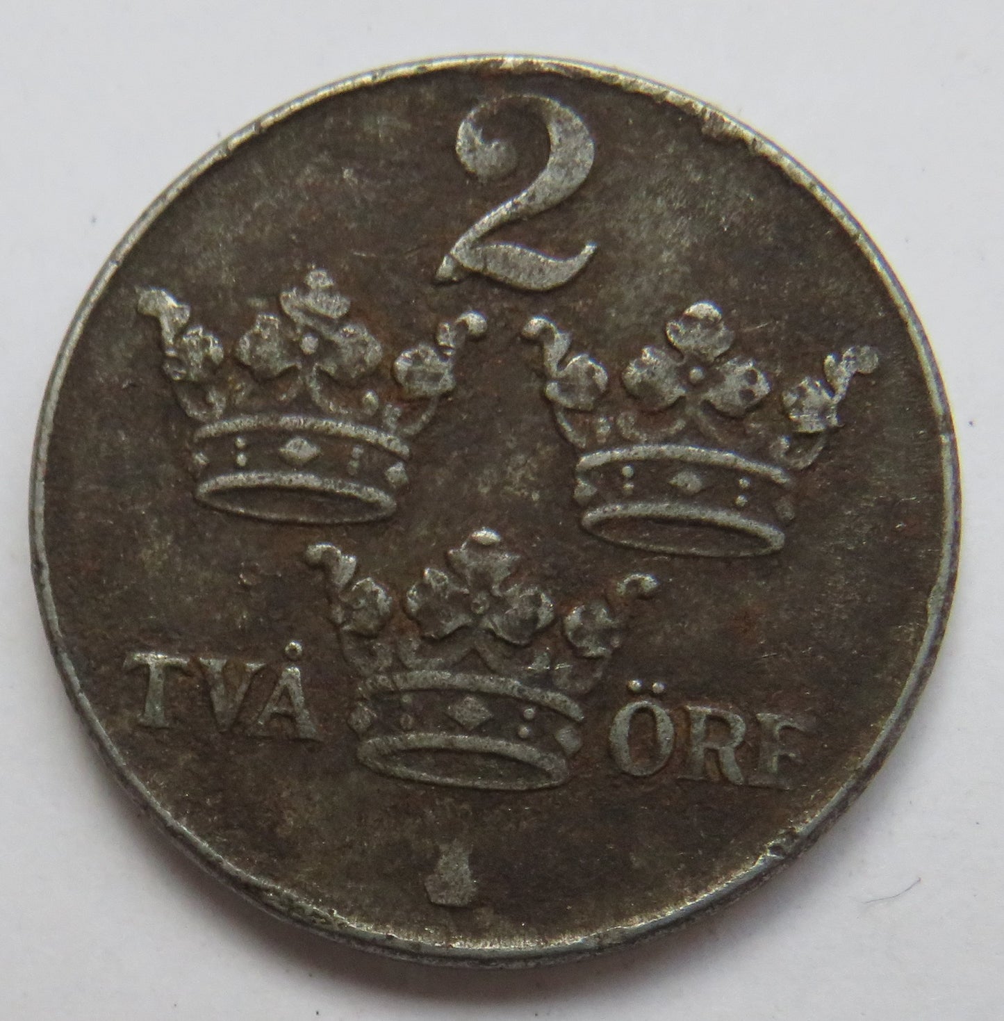 1945 Sweden 2 Öre / Ore Coin