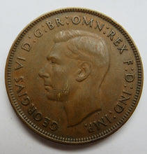 Load image into Gallery viewer, 1942 George VI Australia One Penny Coin
