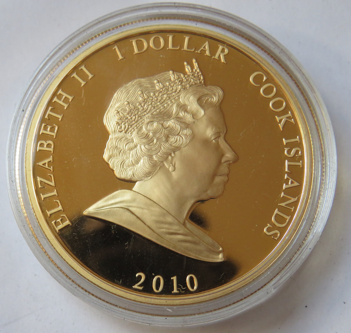 2010 Cook Islands $1 Commemorative Coin Prince William & Catherine Coin