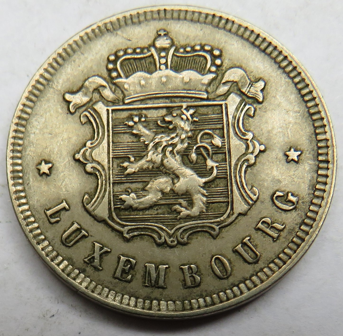 1927 Luxembourg 25 Centimes Coin