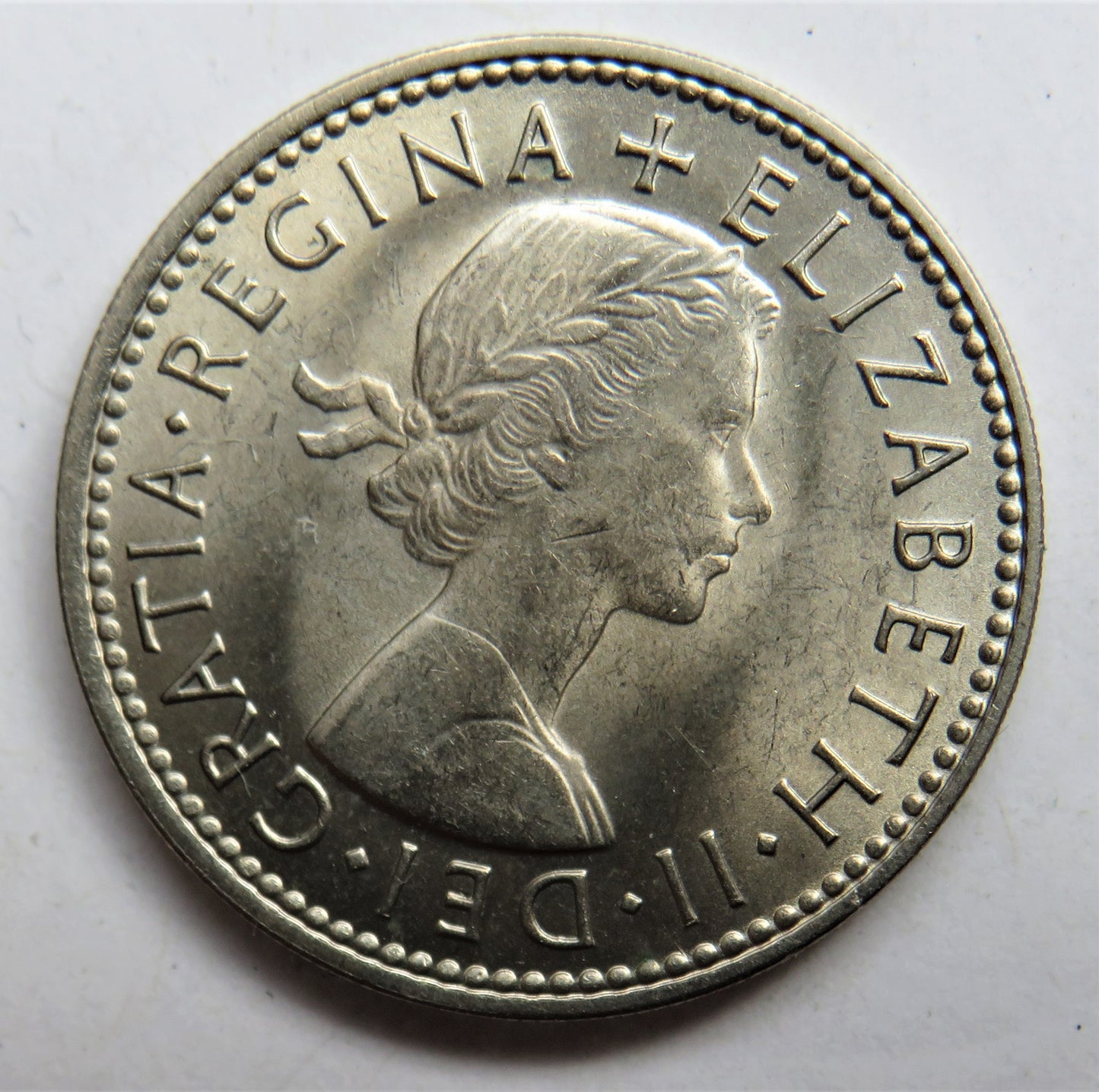1966 Queen Elizabeth II Shilling Coin (Scottish Reverse) - Great Britain