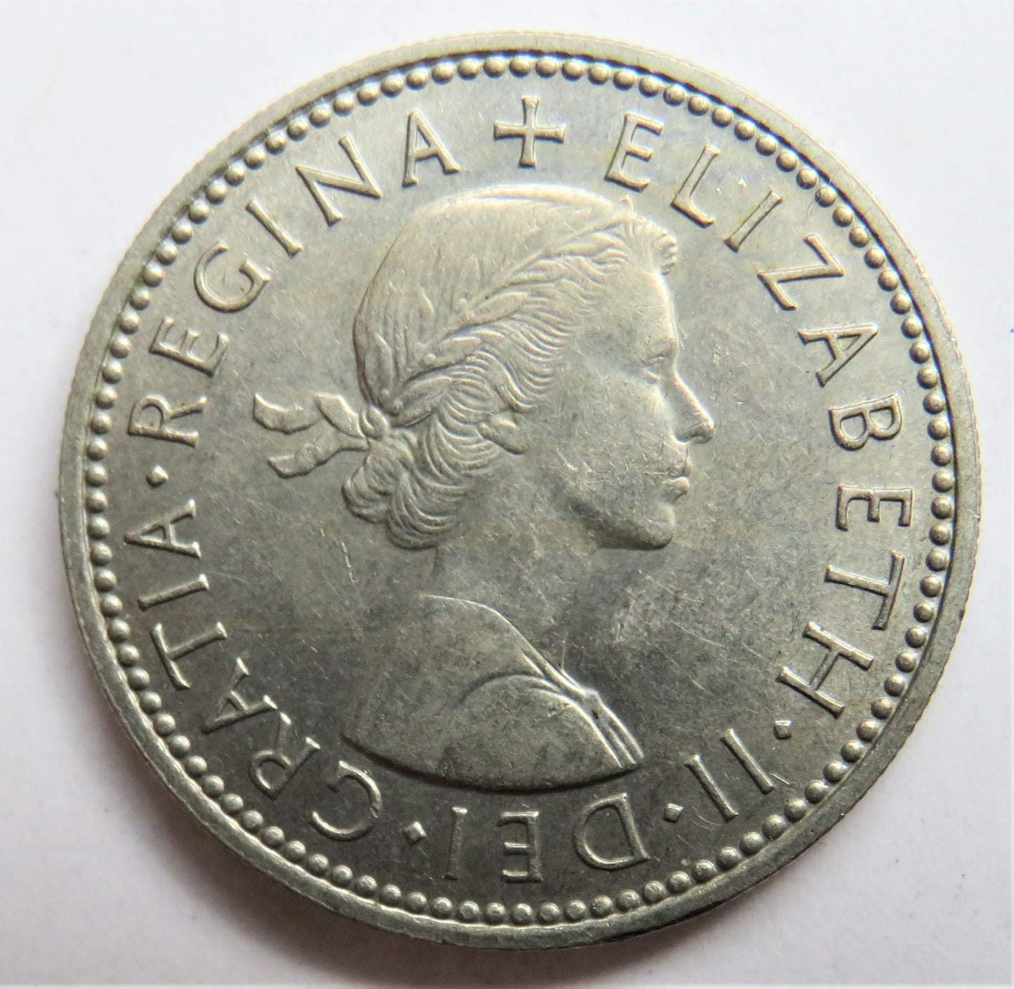 1963 Queen Elizabeth II Shilling Coin (Scottish Reverse) - Great Britain