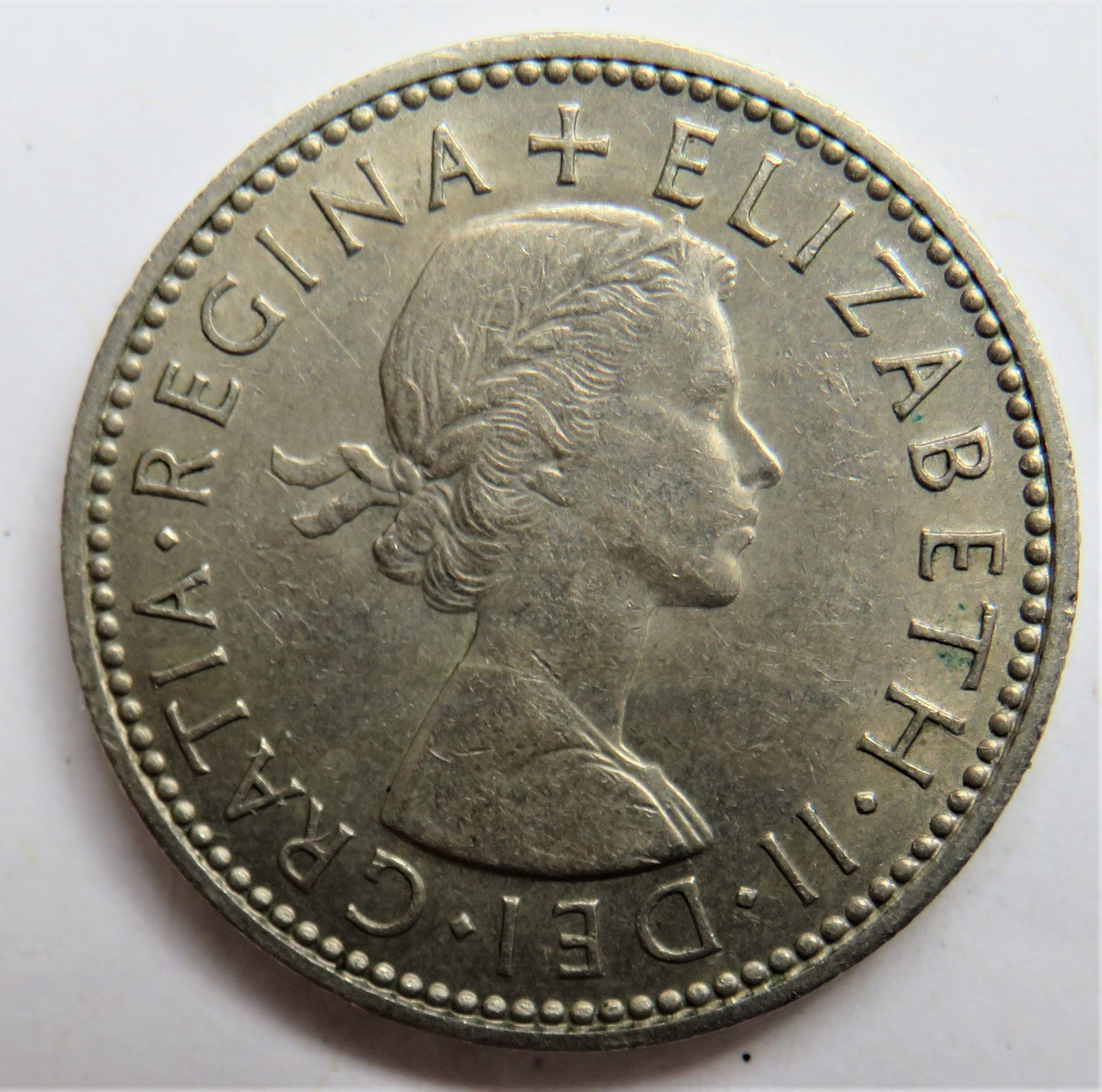 1960 Queen Elizabeth II Shilling Coin (Scottish Reverse) - Great Britain
