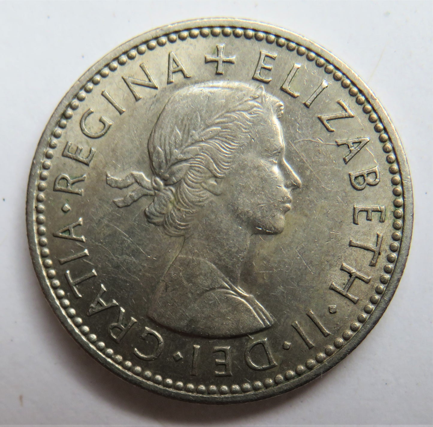 1959 Queen Elizabeth II Shilling Coin (Scottish Reverse) - Great Britain
