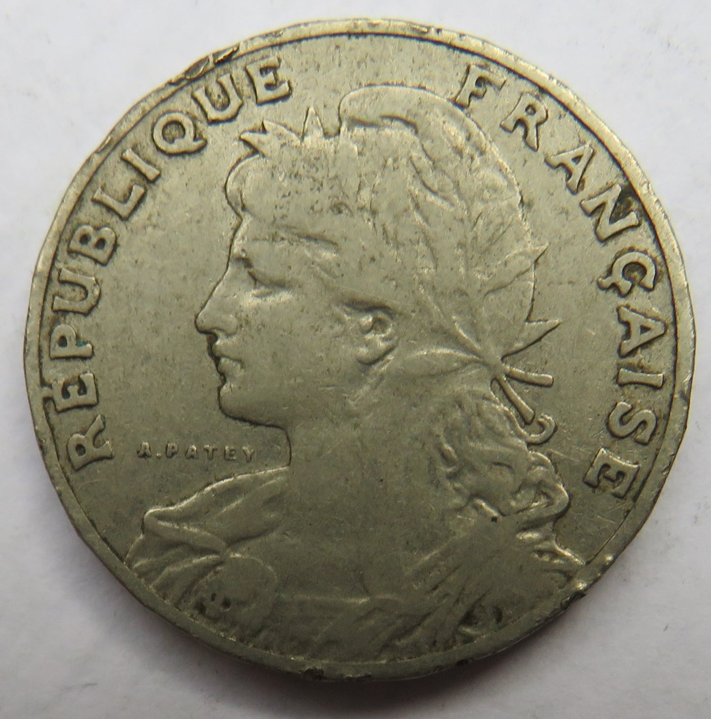 1905 France 25 Centimes Coin