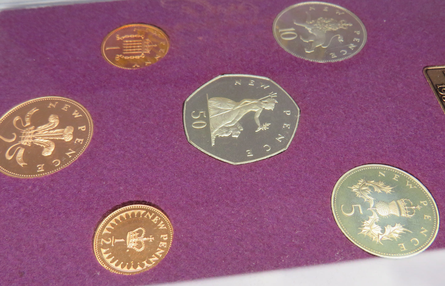 1980 Coinage of Great Britain & Northern Ireland Proof Set