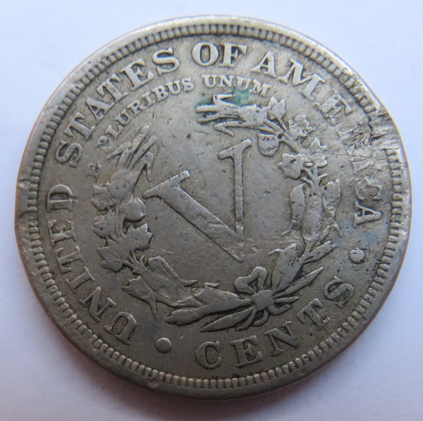 1908 USA Liberty Head 5 Cents / Nickel Coin