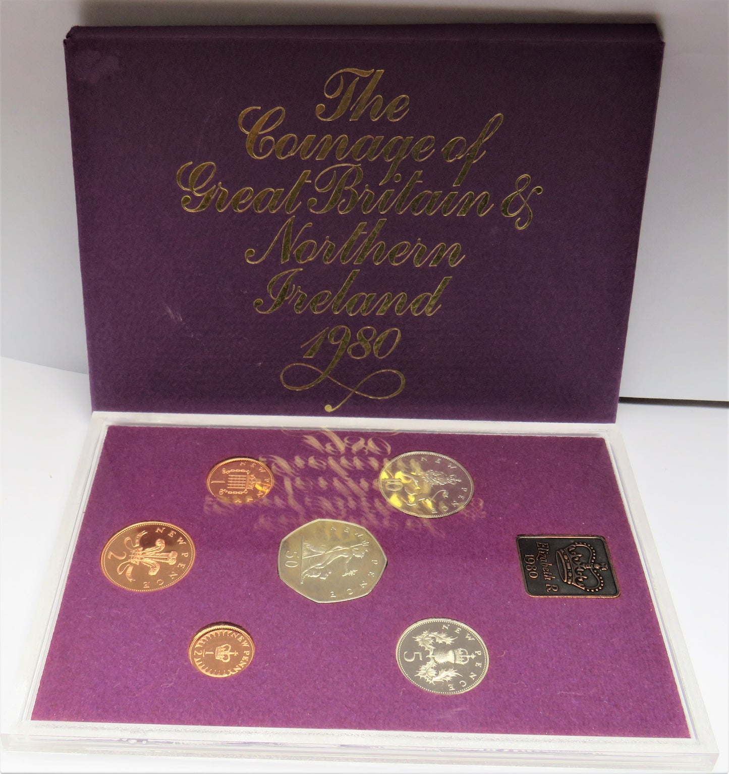 1980 Coinage of Great Britain & Northern Ireland Proof Set