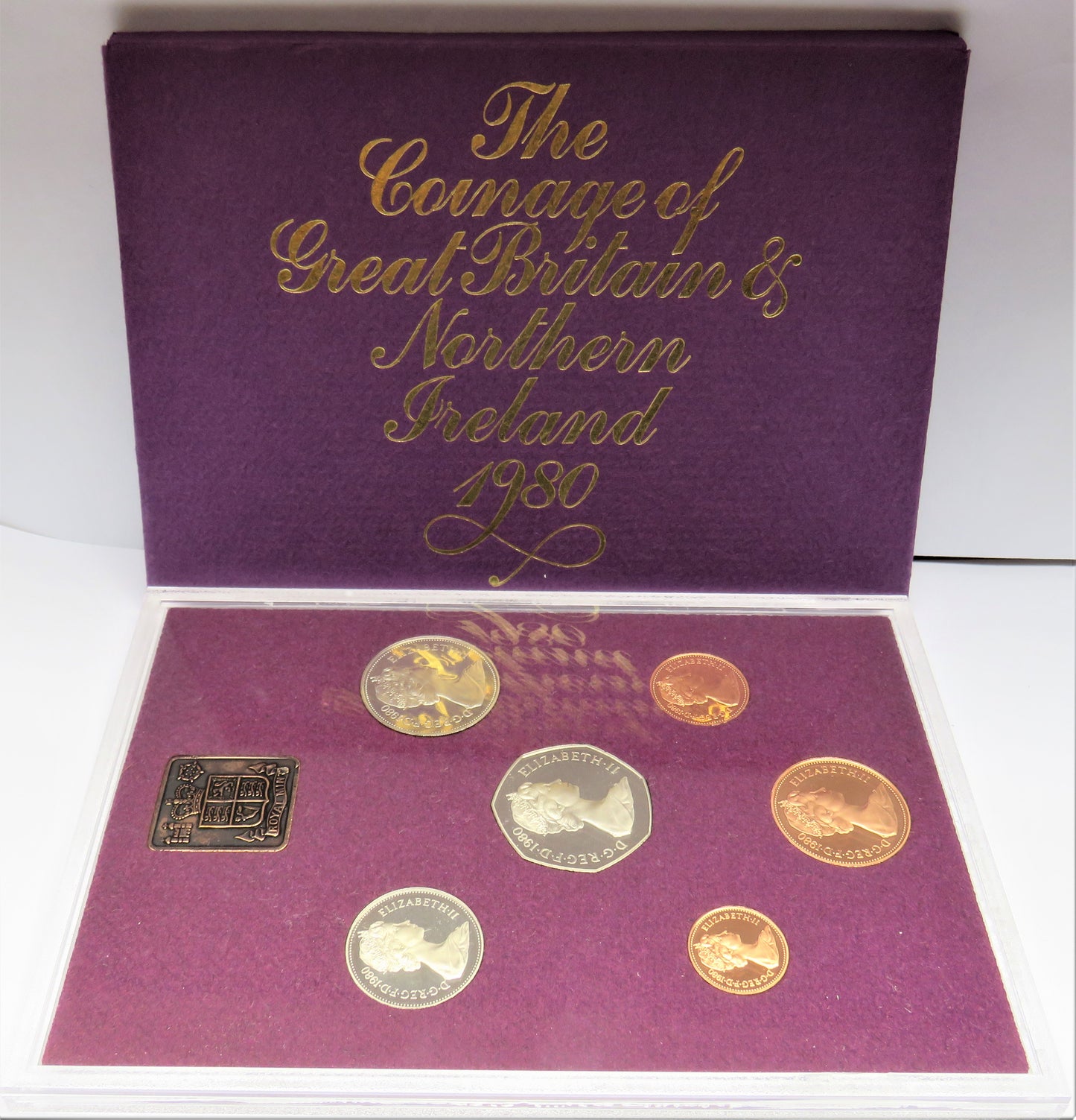 1980 Coinage of Great Britain & Northern Ireland Proof Set