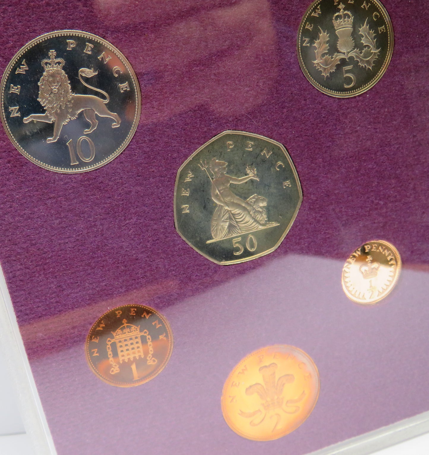1980 Coinage Of Great Britain & Northern Ireland Proof Set