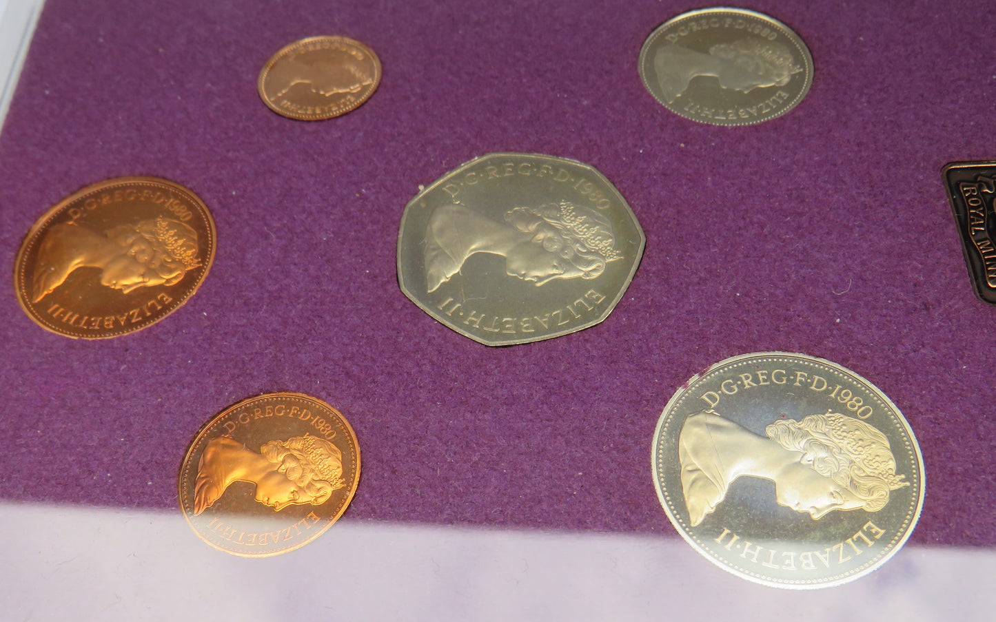 1980 Coinage Of Great Britain & Northern Ireland Proof Set