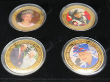 Load image into Gallery viewer, 1926-2016 The Life And Times Of Her Majesty The Queen Photographic Tristan Da Cunha £5 Coin Set
