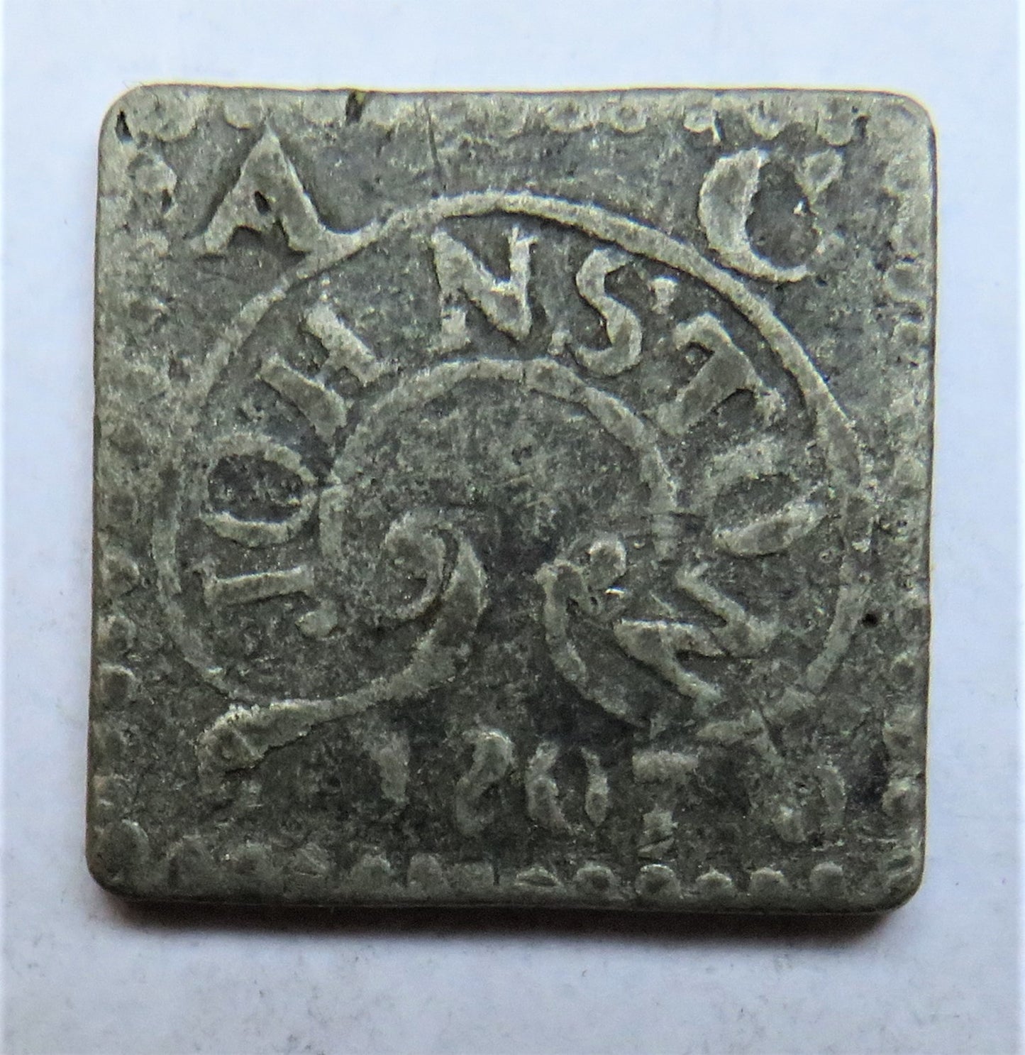 1807 Johnston Scottish Church Communion Token