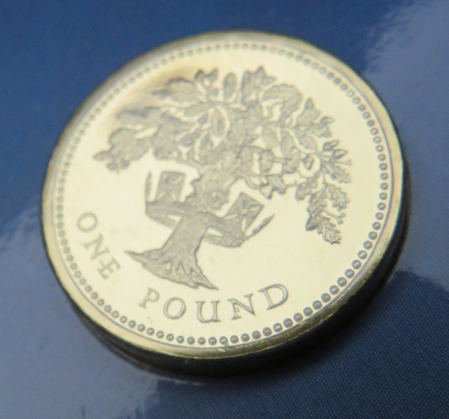 1987 Brilliant Uncirculated English £1 Coin Pack - Royal Mint