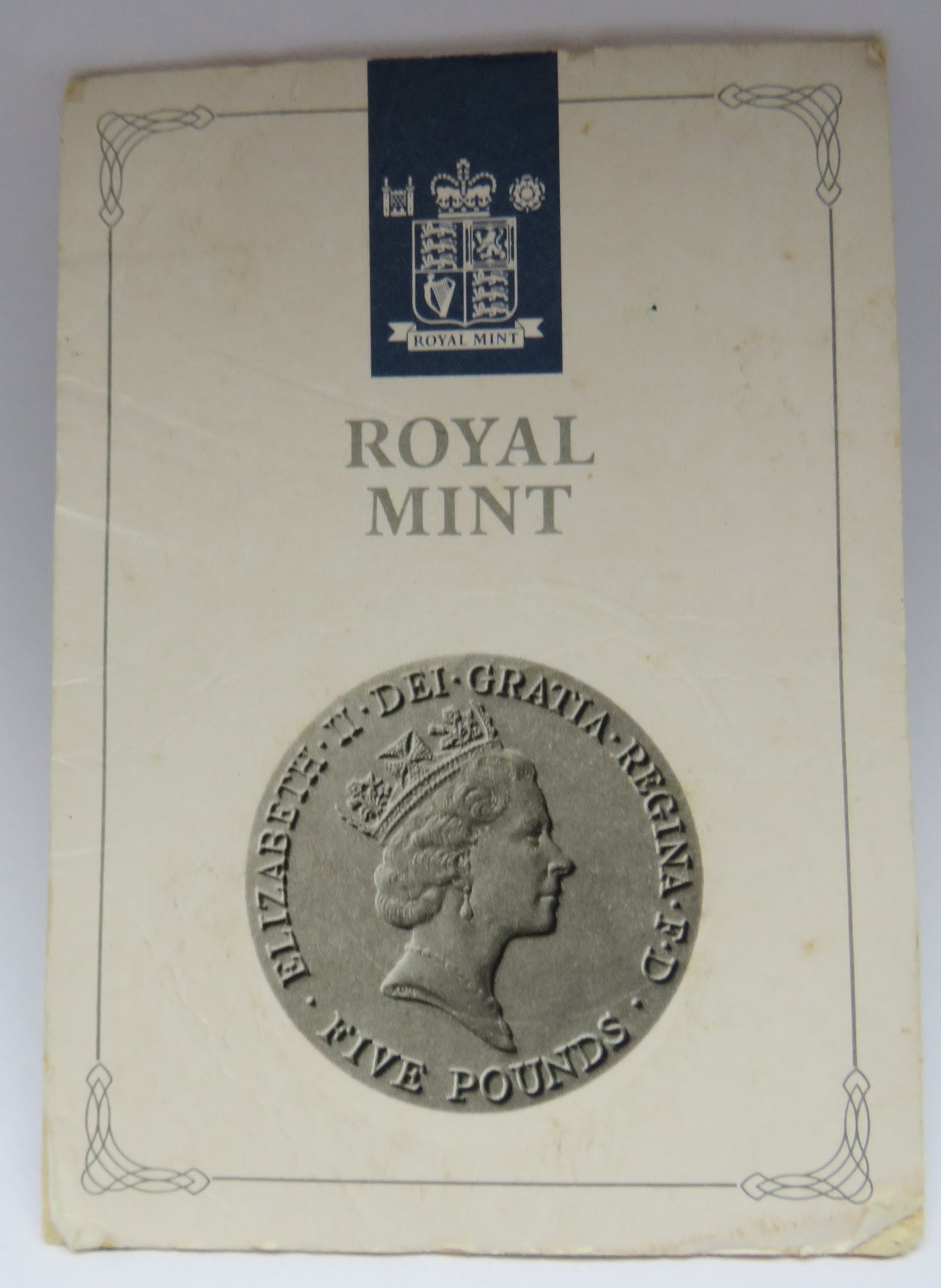 1900-1990 Queen Mother 90th Birthday Commemorative £5 Five Pound Coin