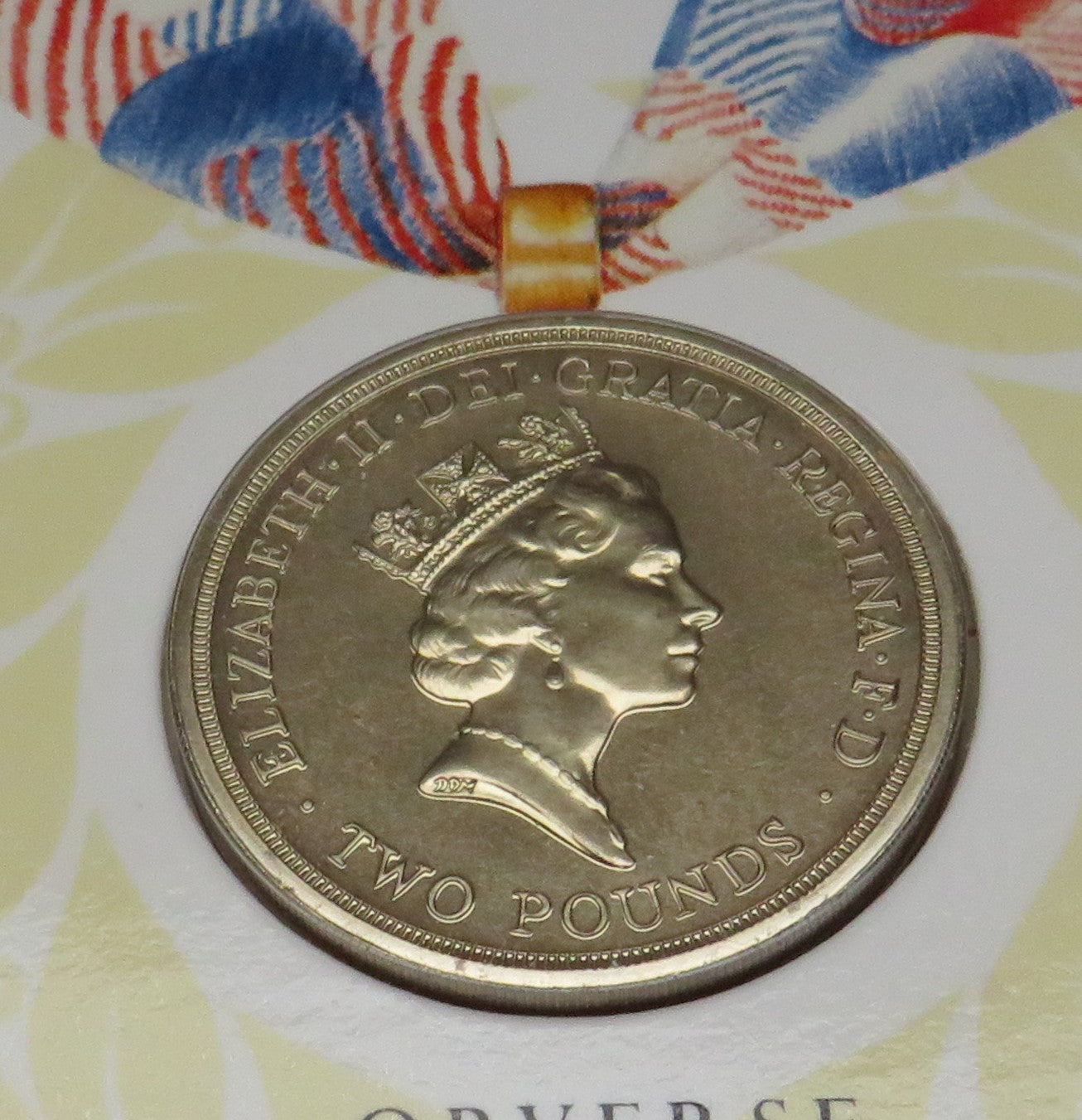 1986 Commonwealth Games £2 Two Pound Coin In Presentation Pack