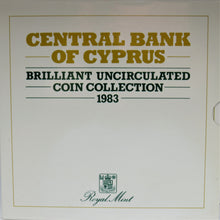 Load image into Gallery viewer, 1983 Central Bank Of Cyprus Brilliant Uncirculated Coin Collection
