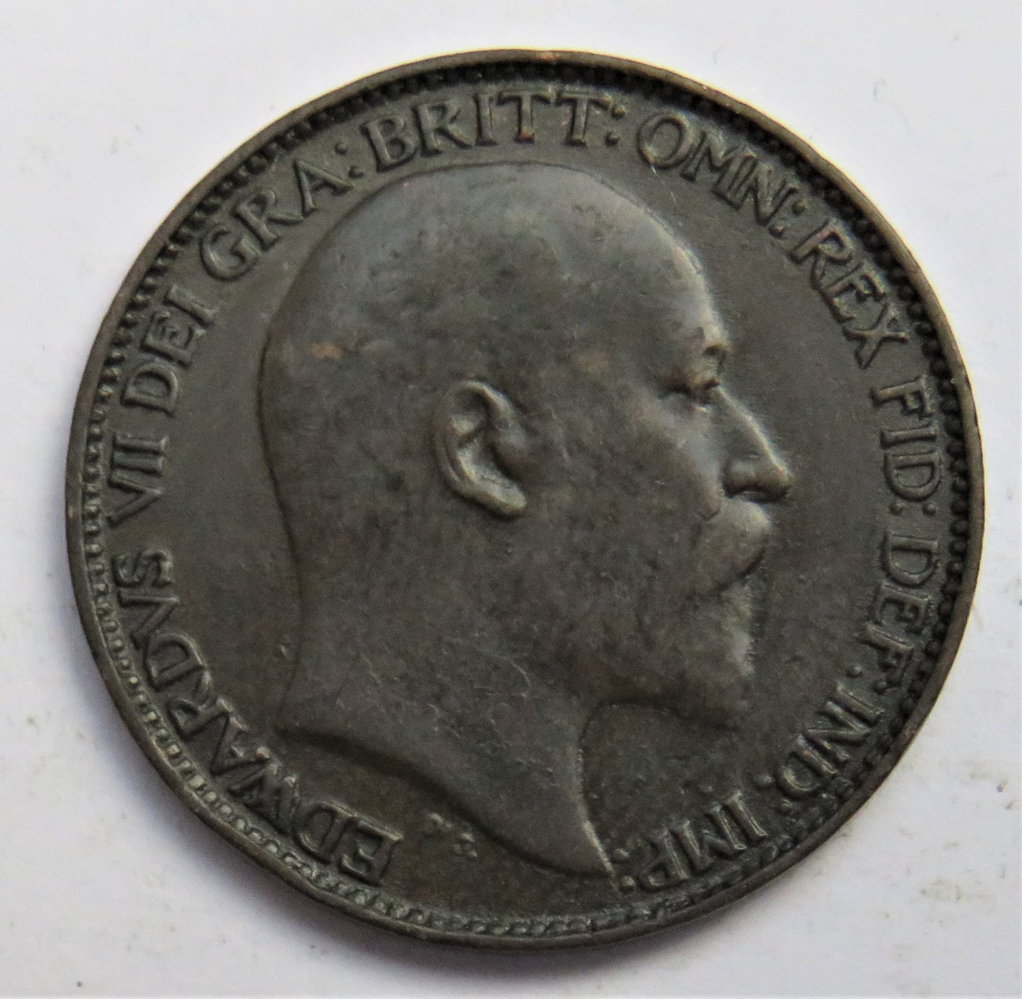 1903 King Edward VII Farthing Coin - Great Britain