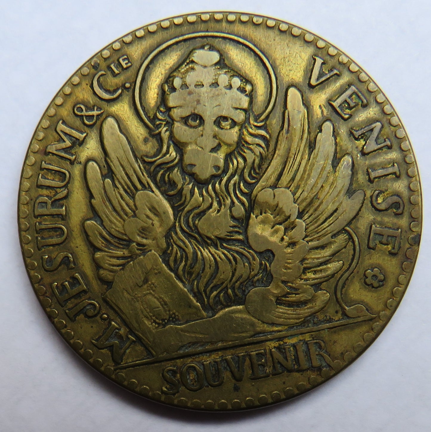 1889 Souvenir De L'Exposition De Paris M.Jesurum & Cie Venise Souvenir Medal