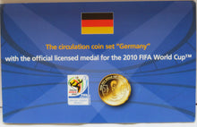 Load image into Gallery viewer, 2010 Fifa World Cup Circulation Coin Set &quot;Germany&quot;
