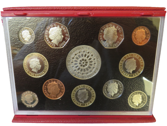 2007 United Kingdom Proof Coin Collection Royal Mint