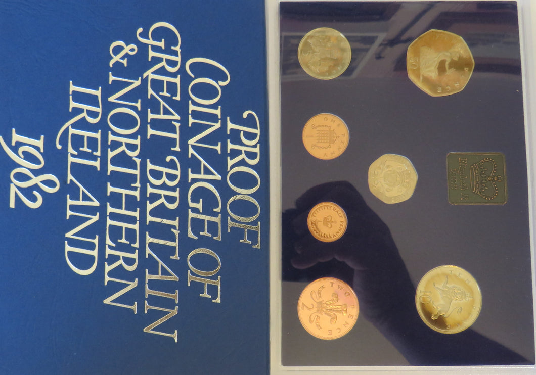 1982 Coinage Of Great Britain & Northern Ireland Proof Set