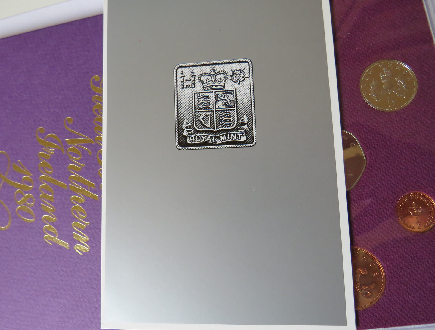 1980 Coinage Of Great Britain & Northern Ireland Proof Set