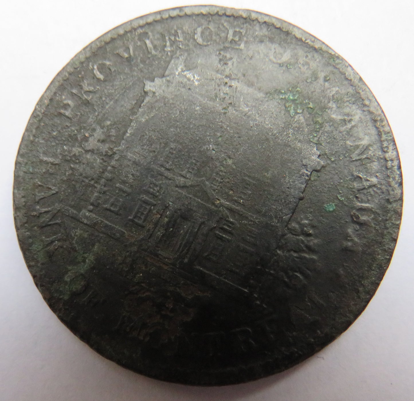 1842 Province Of Canada Bank Of Montreal One Penny Bank Token