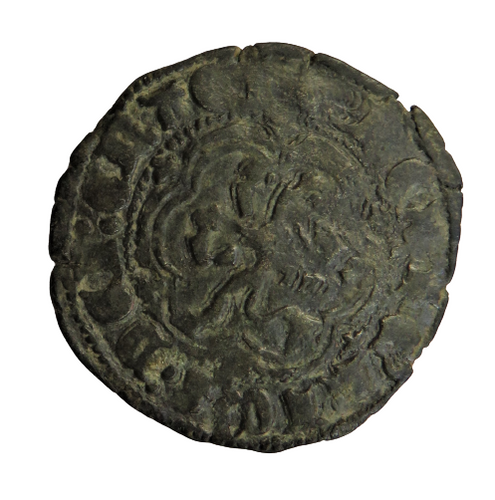 1390-06 Spain - Castille & Leon Enrique III Blanca Coin