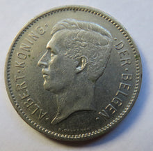 Load image into Gallery viewer, 1932 Belgium 5 Francs Coin
