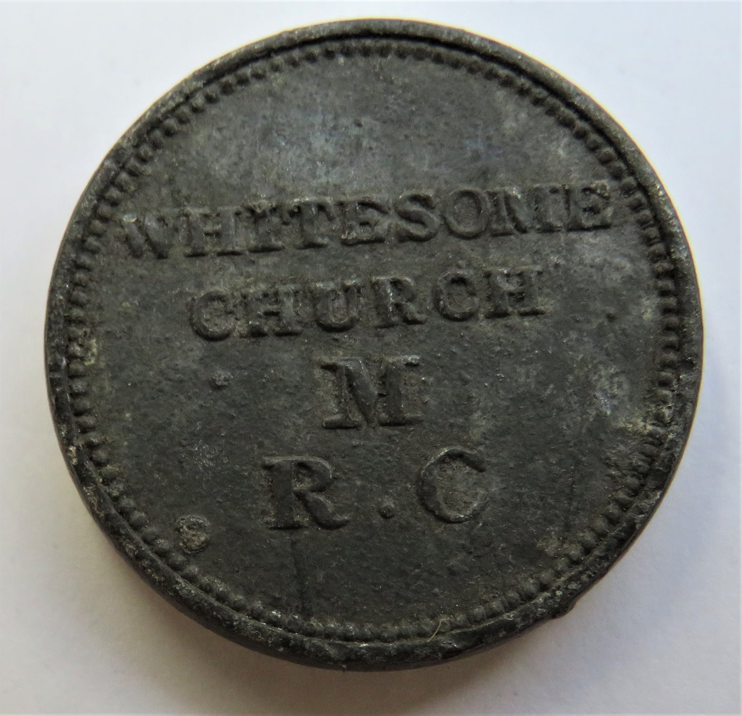 1840 Token Whitesome Church M.R.C.
