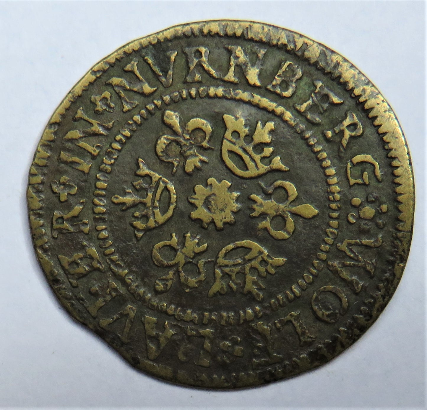 1554-1601 Nuremberg Jeton By Wolf Lauffer
