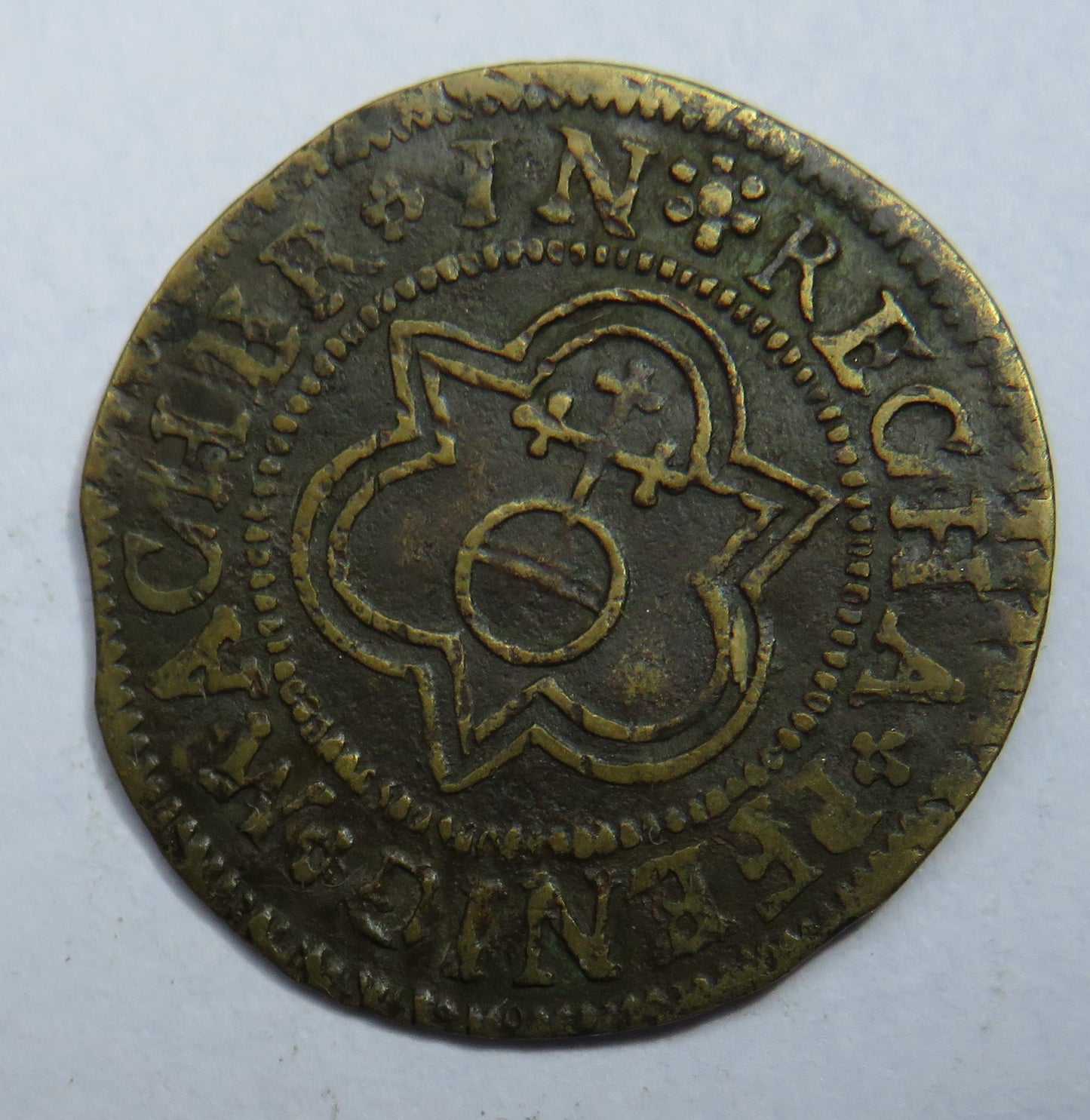 1554-1601 Nuremberg Jeton By Wolf Lauffer