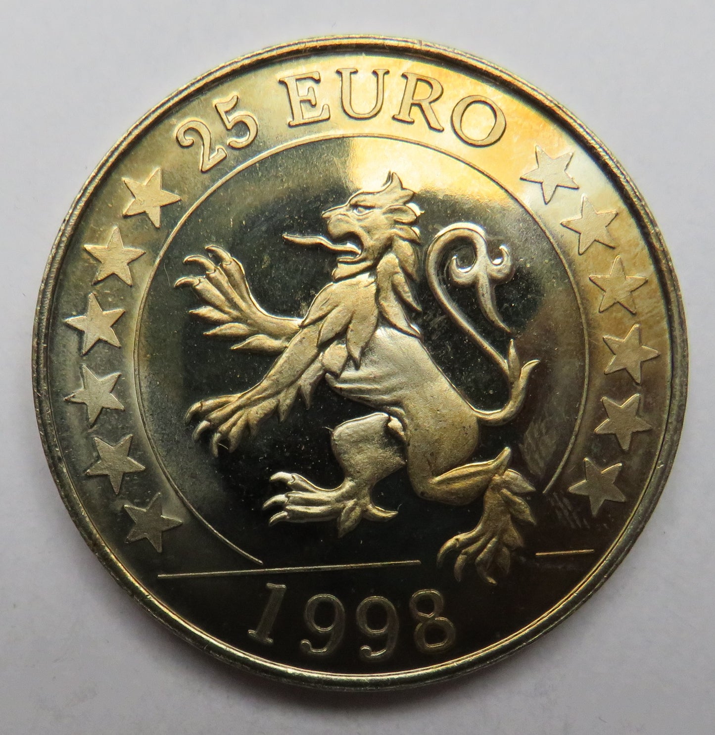 1998 25 Euro Coin Europe / Europa Scotland