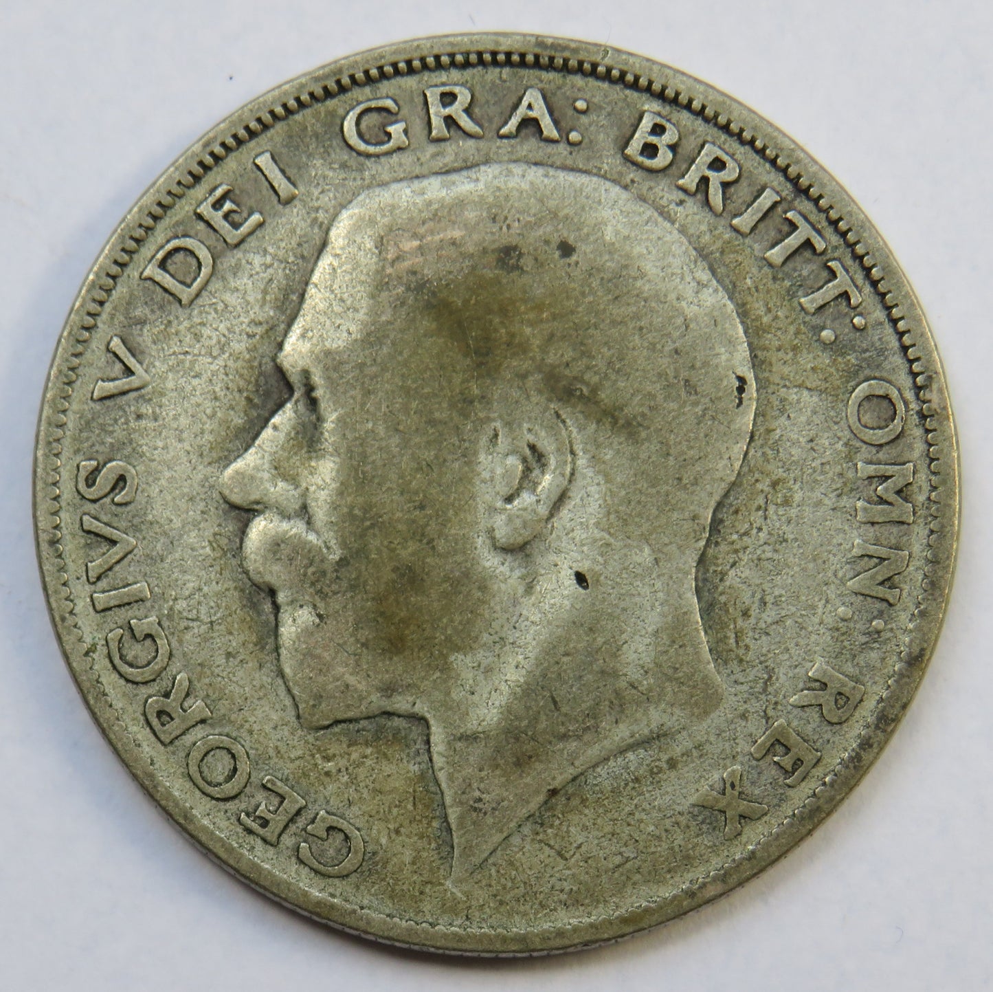 1925 King George V Silver Halfcrown Coin Scarce Date - Great Britain