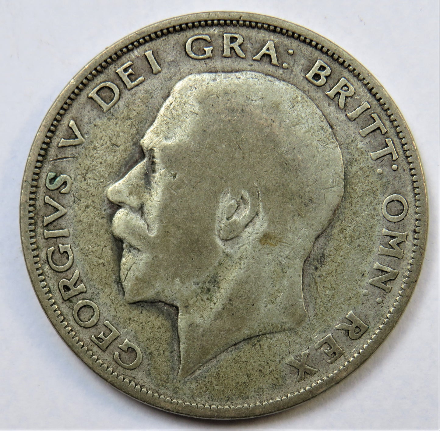 1925 King George V Silver Halfcrown Coin Scarce Date - Great Britain