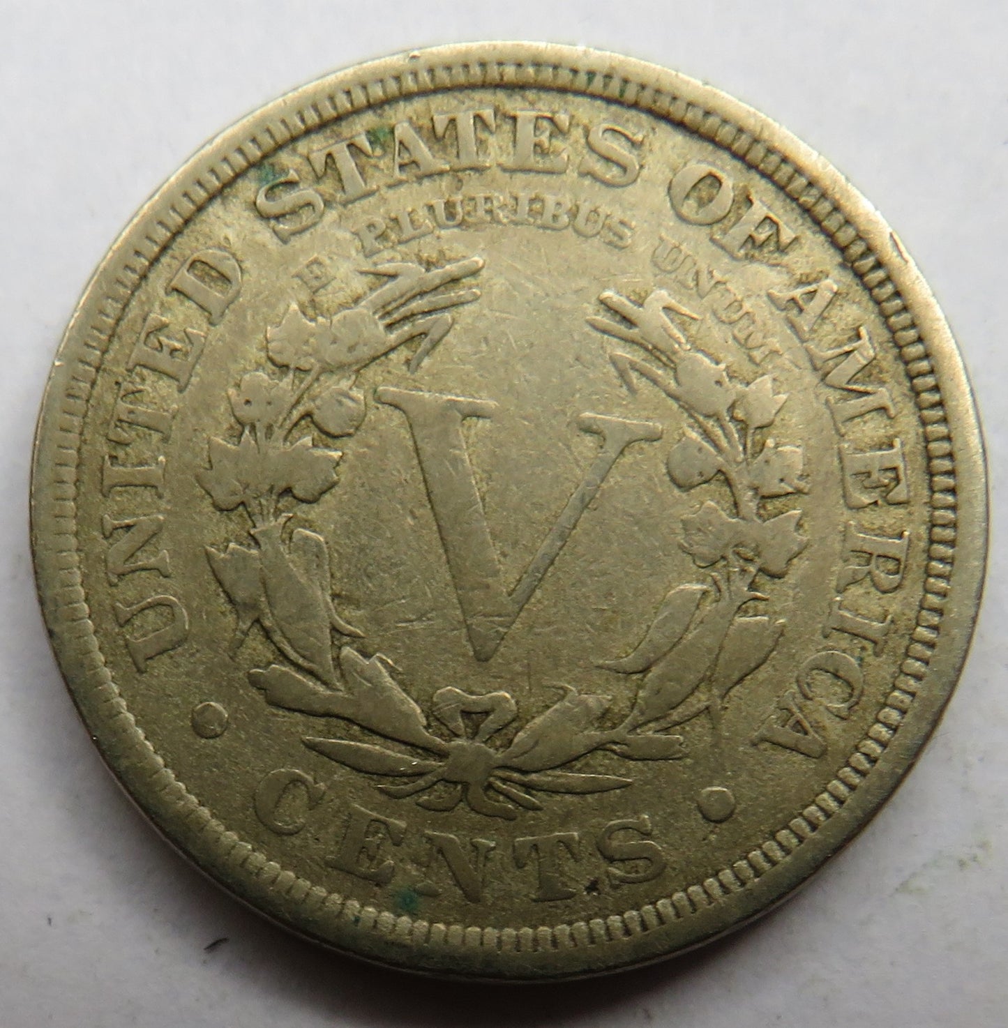 1910 USA Liberty Head Nickel Coin