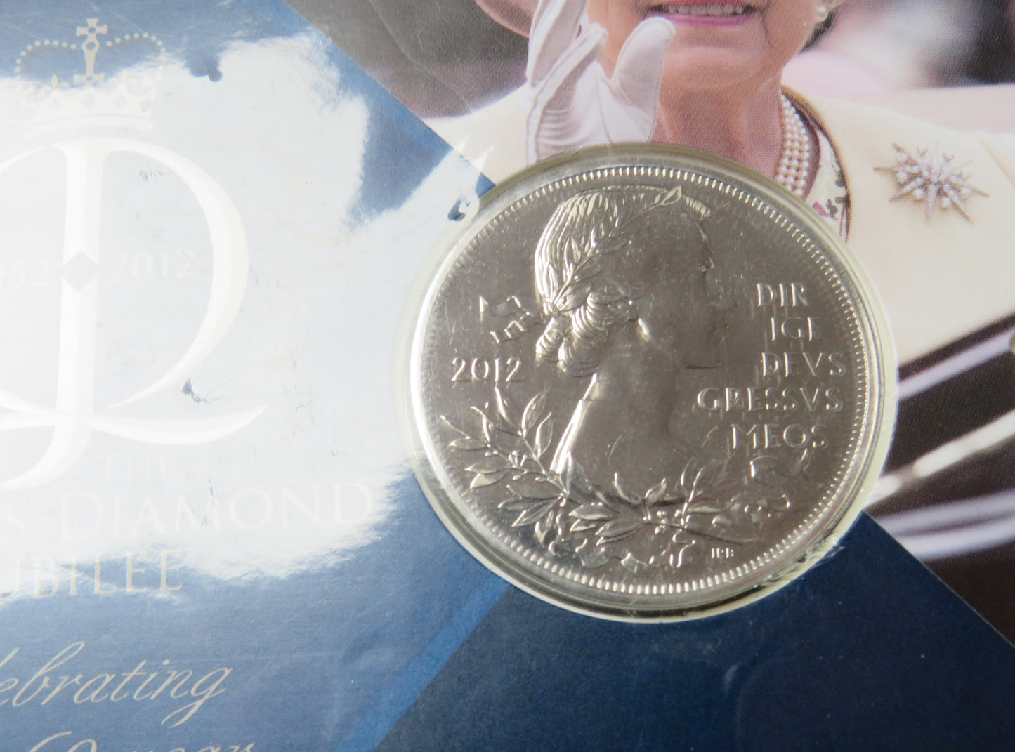 2012 Queen's Diamond Jubilee UK £5 Commemorative Coin
