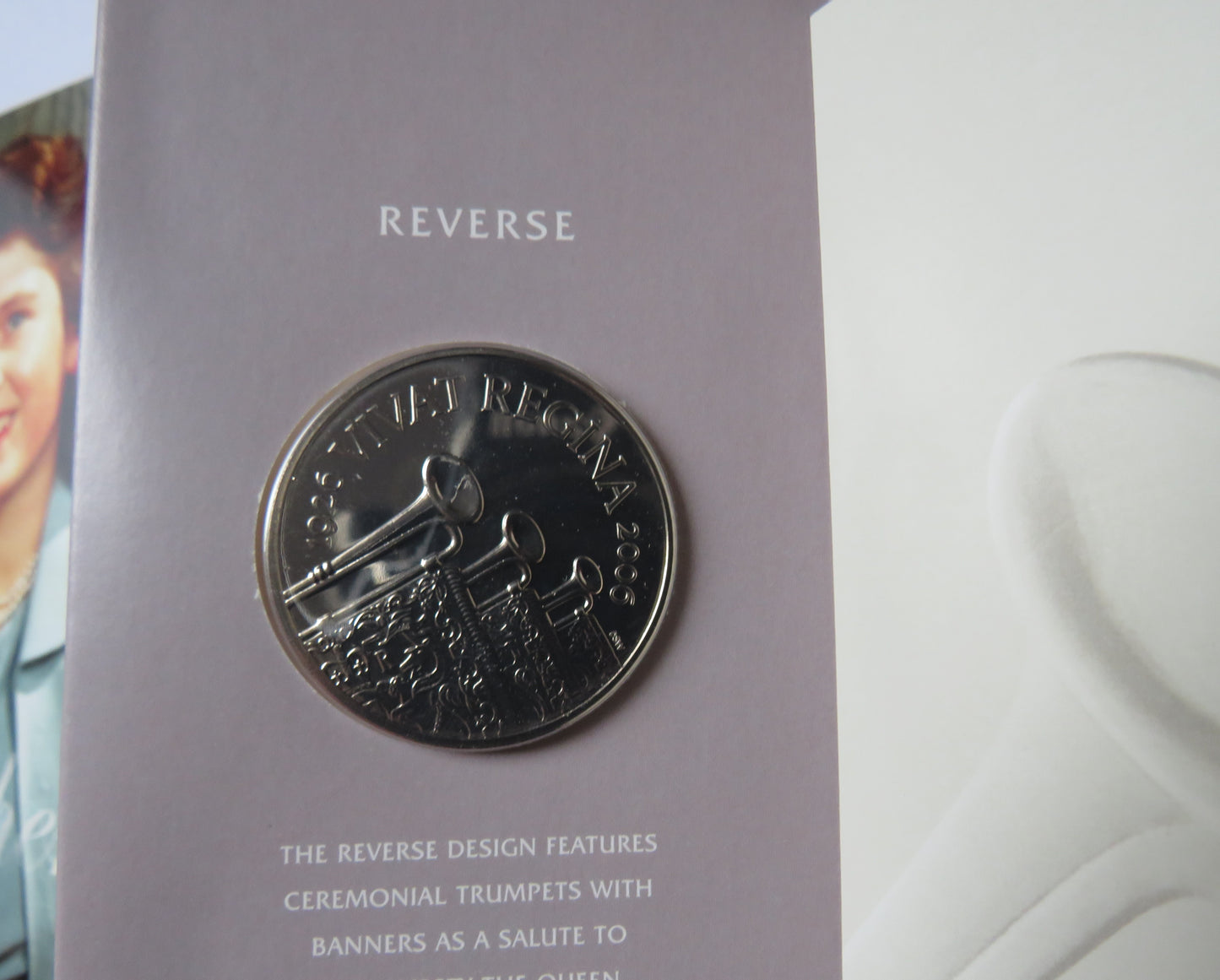 1926-2006 £5 Five Pound Coin Her Majesty Queen Elizabeth II 80th Birthday