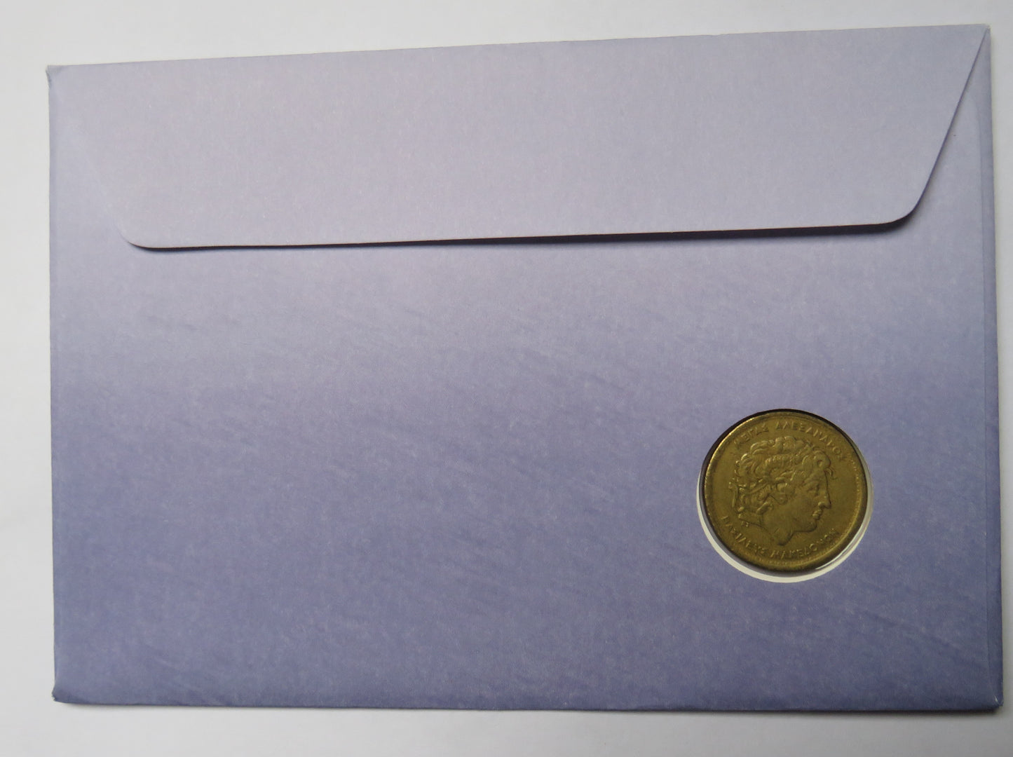 Greece The Last National Currency Coin & Stamp Cover