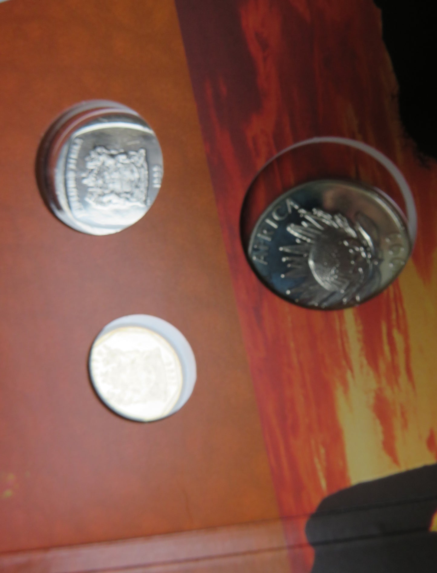 1999 South Africa Coin Set Inc Silver 1 Rand