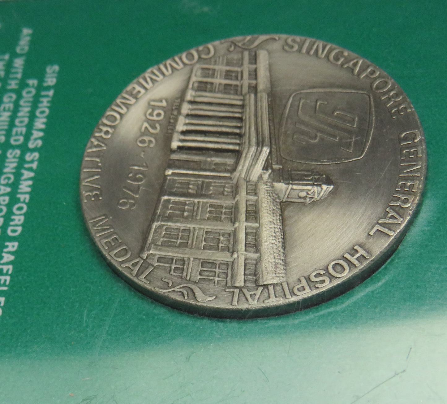 1926-1976 Singapore General Hospital / Founder of Singapore Commemorative Medal