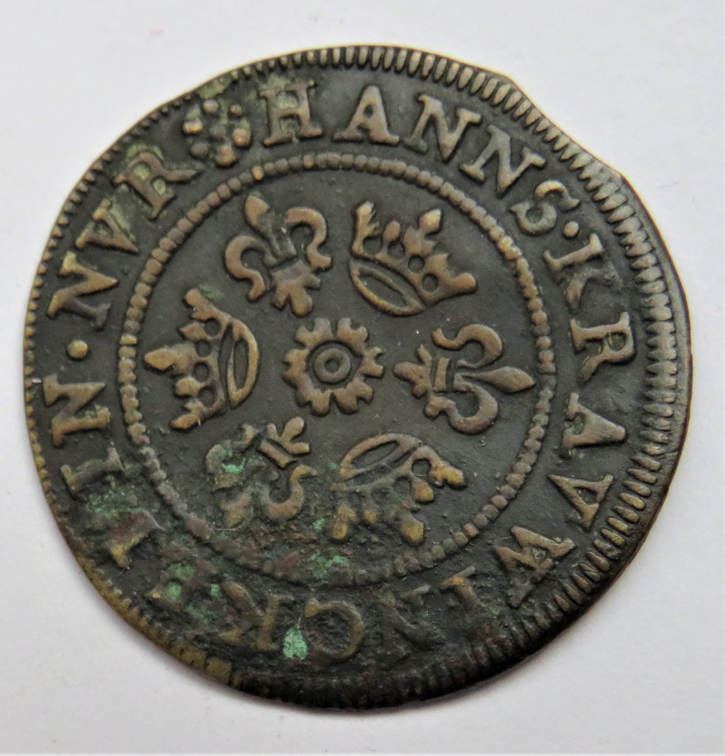 1586-1635 Hans Krauwinckel II Nuremberg - German Counter Token / Jeton