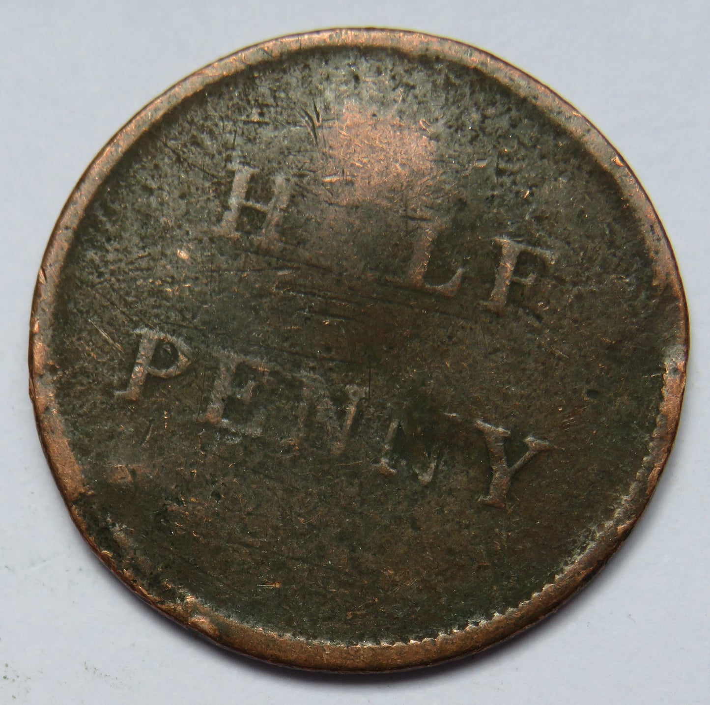 1841 Canada Half-Penny Token