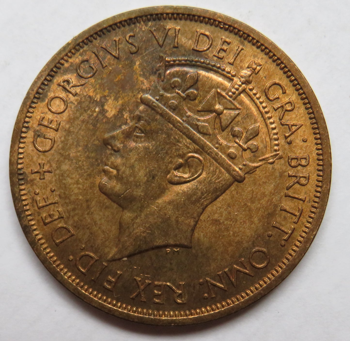 1945 Jersey 1/12th Of A Shilling Coin In High Grade